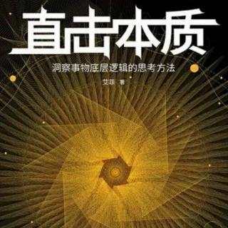 《本质思考》第二章 思维黑箱.高手是如何看透三个本质的