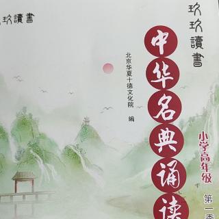 玖玖读书小中组第一季壹玖第8天