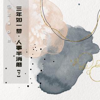 三年如一梦，人事半消磨[下] | 文盲杂谈