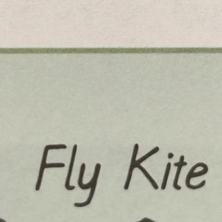 英语日记#10 Fly Kite