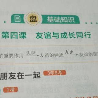 七年级上册 第二单元 第四课 第一框