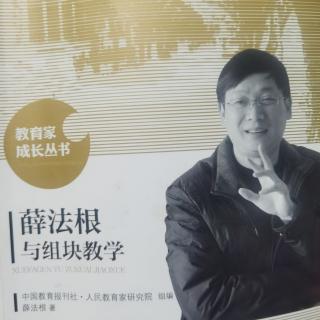 《薛法根与组块教学》第二章组块研究:为言语智能而教（吁文渊）