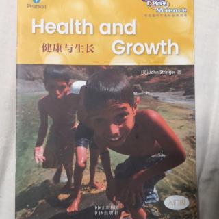 Health and Growth 健康与生长