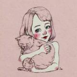 女孩与猫🍸